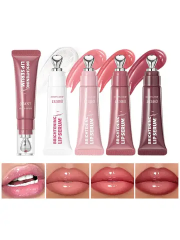 Moisturizing Lip Lotion Essence Volumizing Lip Glaze Women's Moisturizing and Moisturizing Natural Lip Gloss Hydrating Lip Gloss