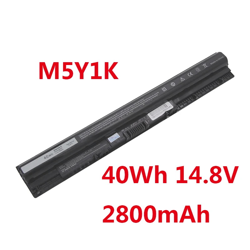 Laptop Battery M5Y1K 40Wh 14.8V 2800mAh K185W For DELL Vostro 3451 3458 3551 3558 V3458 V3451 N3558 N5558 WKRJ2 GXVJ3 HD4J0