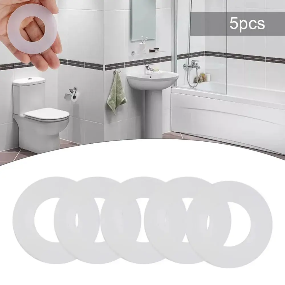 1/5Pcs Silicon Rubber Diaphragm Drain Valve Seal Washer 816.418.00.1 Toilet Tank Part Water Stop Seal Ring Universal