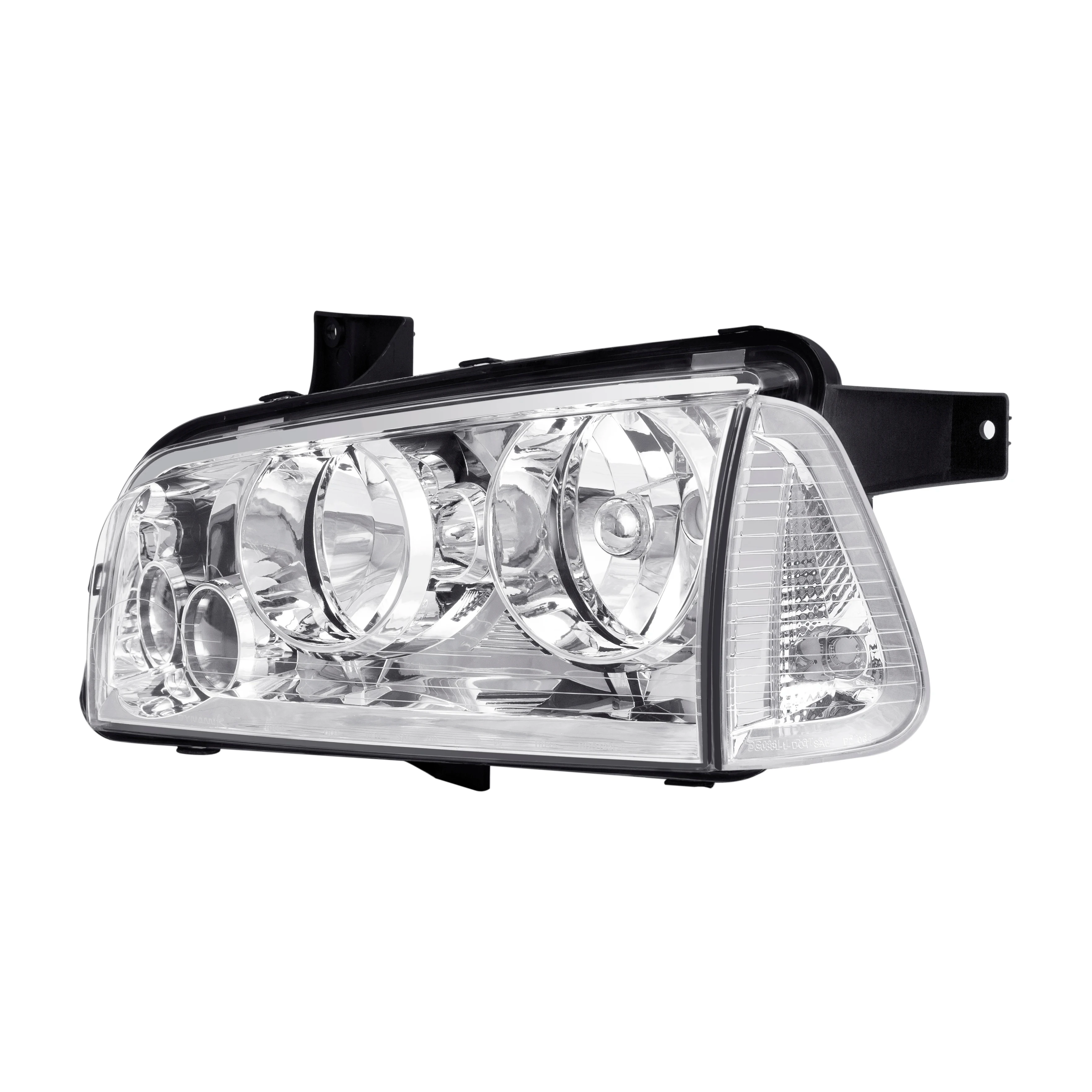 Hot-selling Front light Factory Style Headlights  FOR 2006-2010 Dodge Charger (Chromed / Clear)