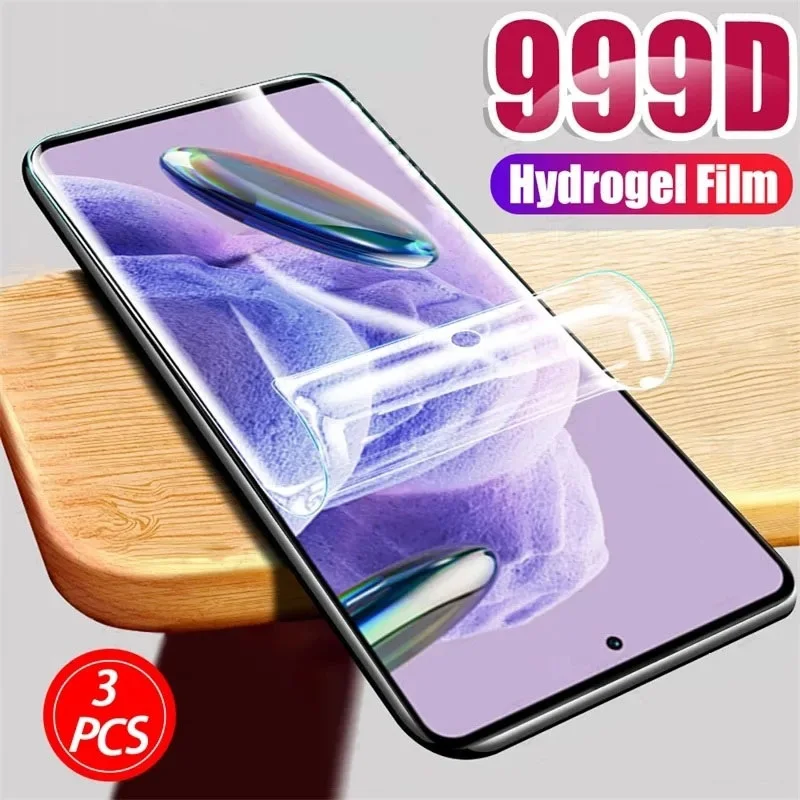 3Pcs Hydrogel Film For UMIDIGI Bison A15T X20 C1 Plus G1 Plus Screen Protector