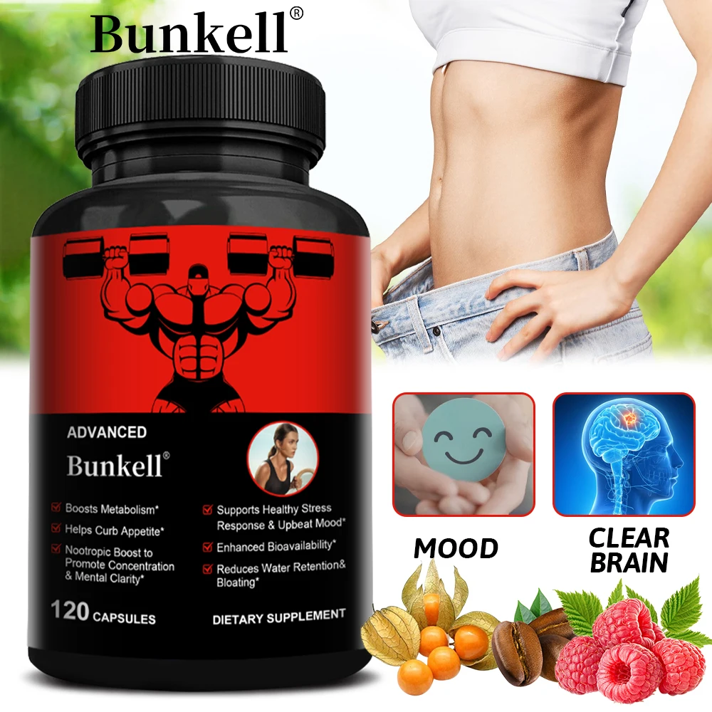 

Bunkell Workout Supplement - Promotes Appetite Suppression, Metabolism and Mental Focus Clarity, Supports Stress Relief