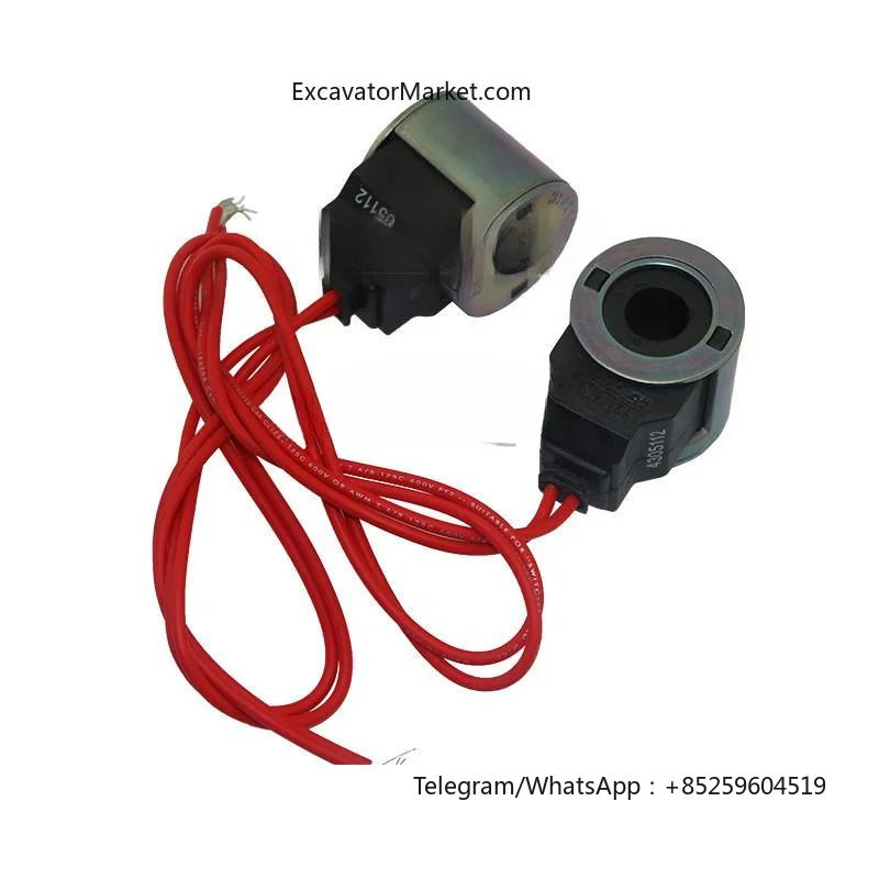 

High Quality For excavator XAMG excavator solenoid valve coil 12VDC original pilot solenoid valve 4305112 original high quality