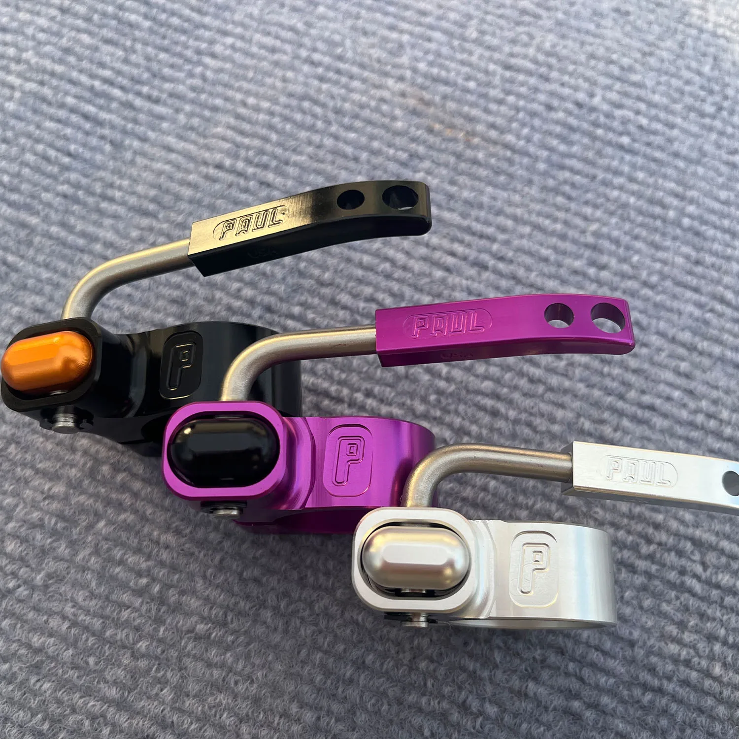 PAUL مقعد آخر طوق الإفراج السريع أنبوب المشبك، مقعد عمود المشبك، قفل قوي للغاية 30 مم سبائك الألومنيوم CNC #2