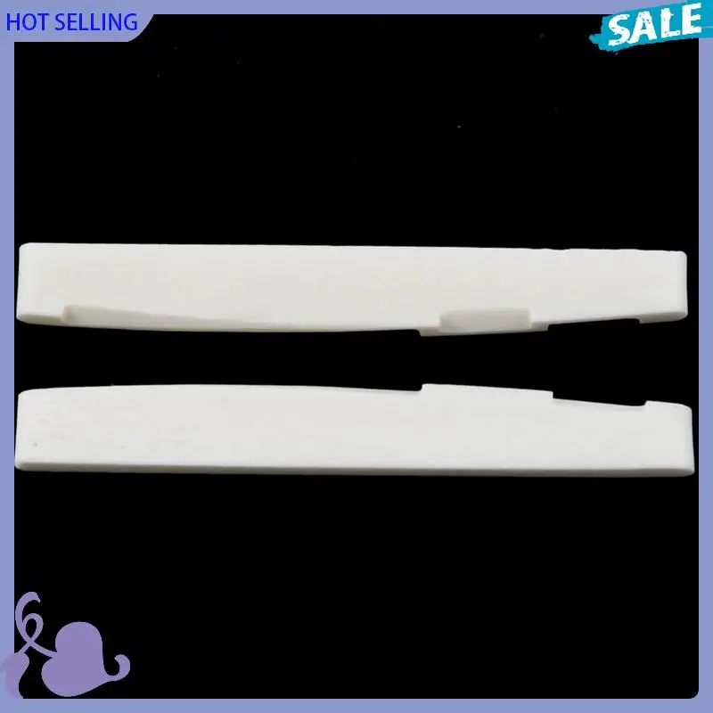 ABVB-6 cordes acoustique os pont guitare fente selle pièces de guitare (paquet de 20)