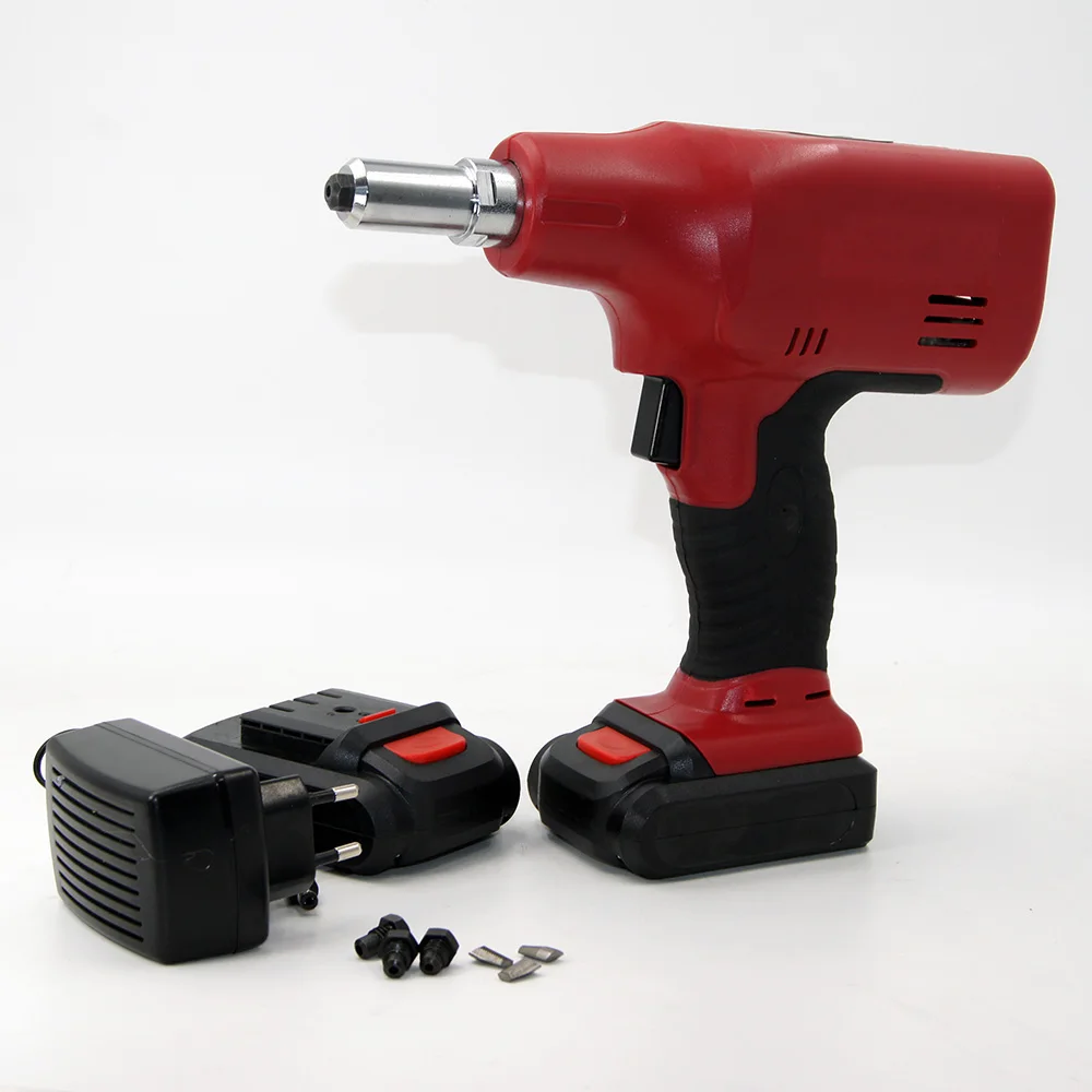 SPT2269 lithium electric nail gun 8000N pull force cordless rechargeable electric blind riveter gun support 2.4-5.0mm rivet