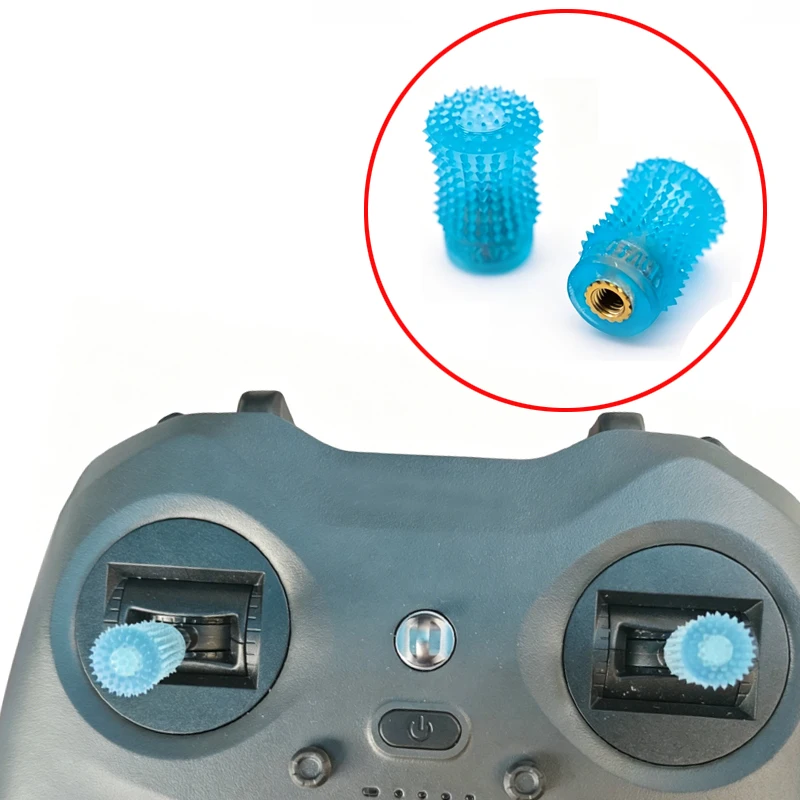 1 Par de Grips Antiderrapantes para Controle Remoto Jumper T20/RadioMaster Zorro, Acessórios de Substituição DIY