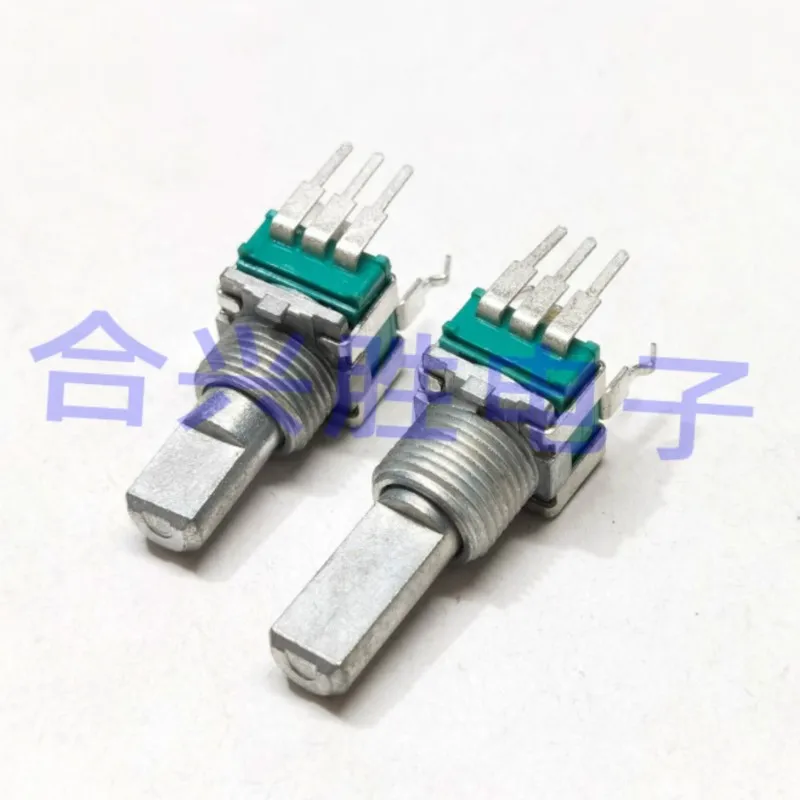 1PCS RK09L1140A2U Amplifier Audio Volume Potentiometer RK09L114001T Single B10K B50K 103B 503B Half Shaft