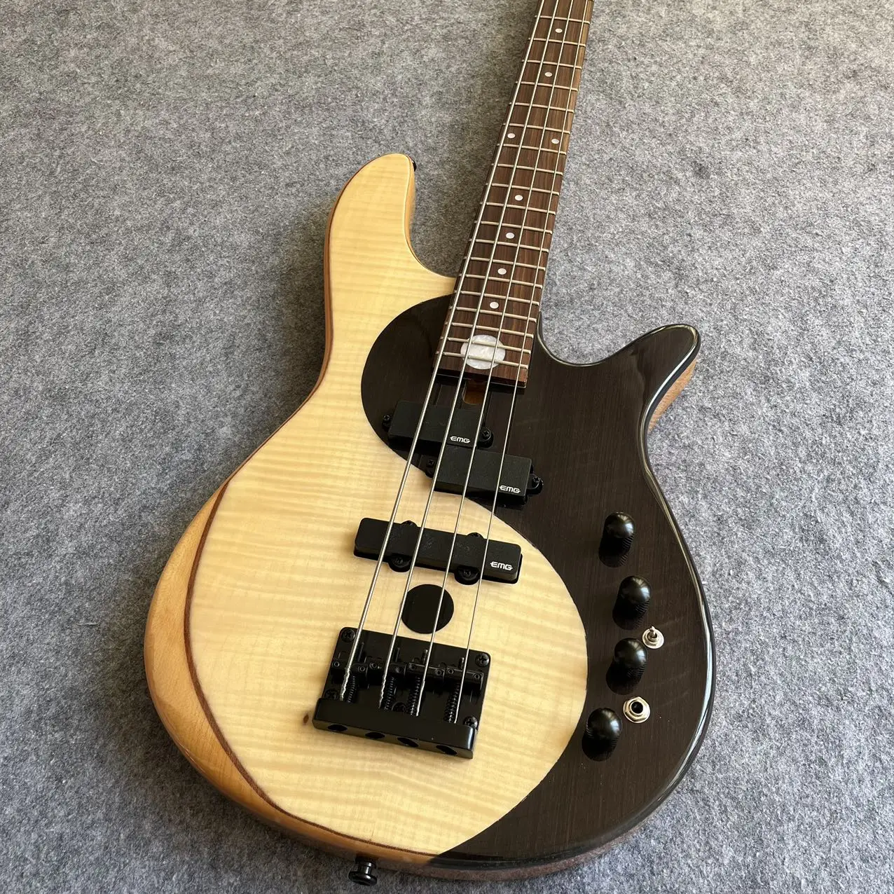 High end bass electric guitar can be customized, in stock, free shipping