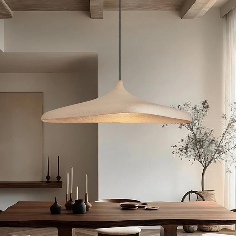 Wabi Silent Wind Restaurant Chandelier Japanese Retro Atmospheric Creative New Bar Light Premium Ambient Lighting