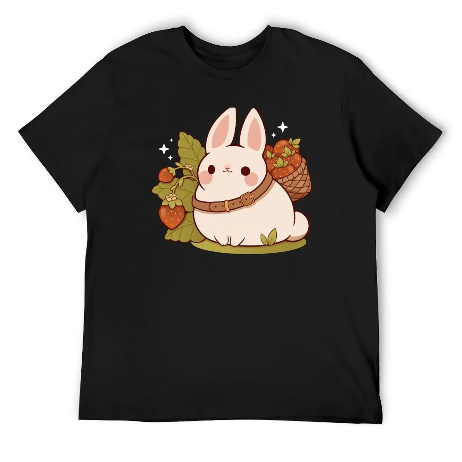 

Strawberry picking bunny T-Shirt graphic shirts sweat vintage graphic tee graphic t shirt vintage plain t shirts men