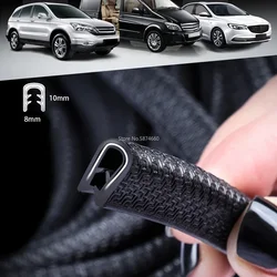 10M Universal Car Door Edge Scratch Protector Sealing Strip Guard Trim Automobile Door Stickers Decoration Protector Accessories