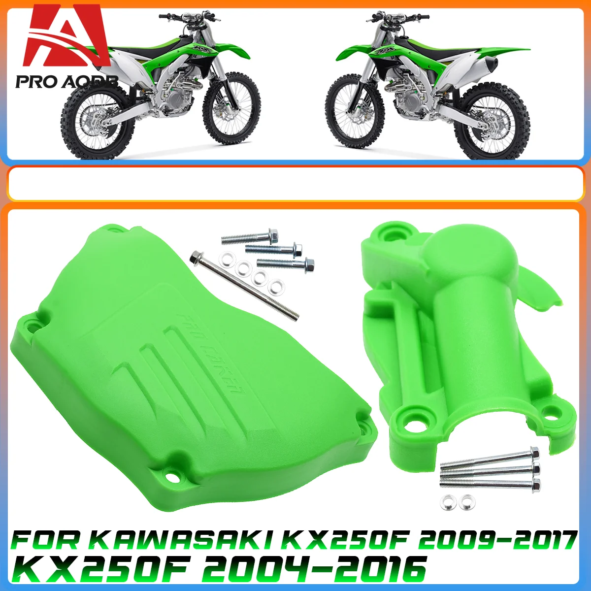 

Motorcycle Accessories Clutch Guard Water Pump Protector For Kawasaki KX250F KX 250F KXF250 2009 2010 2011 2012 2013 2014-2016