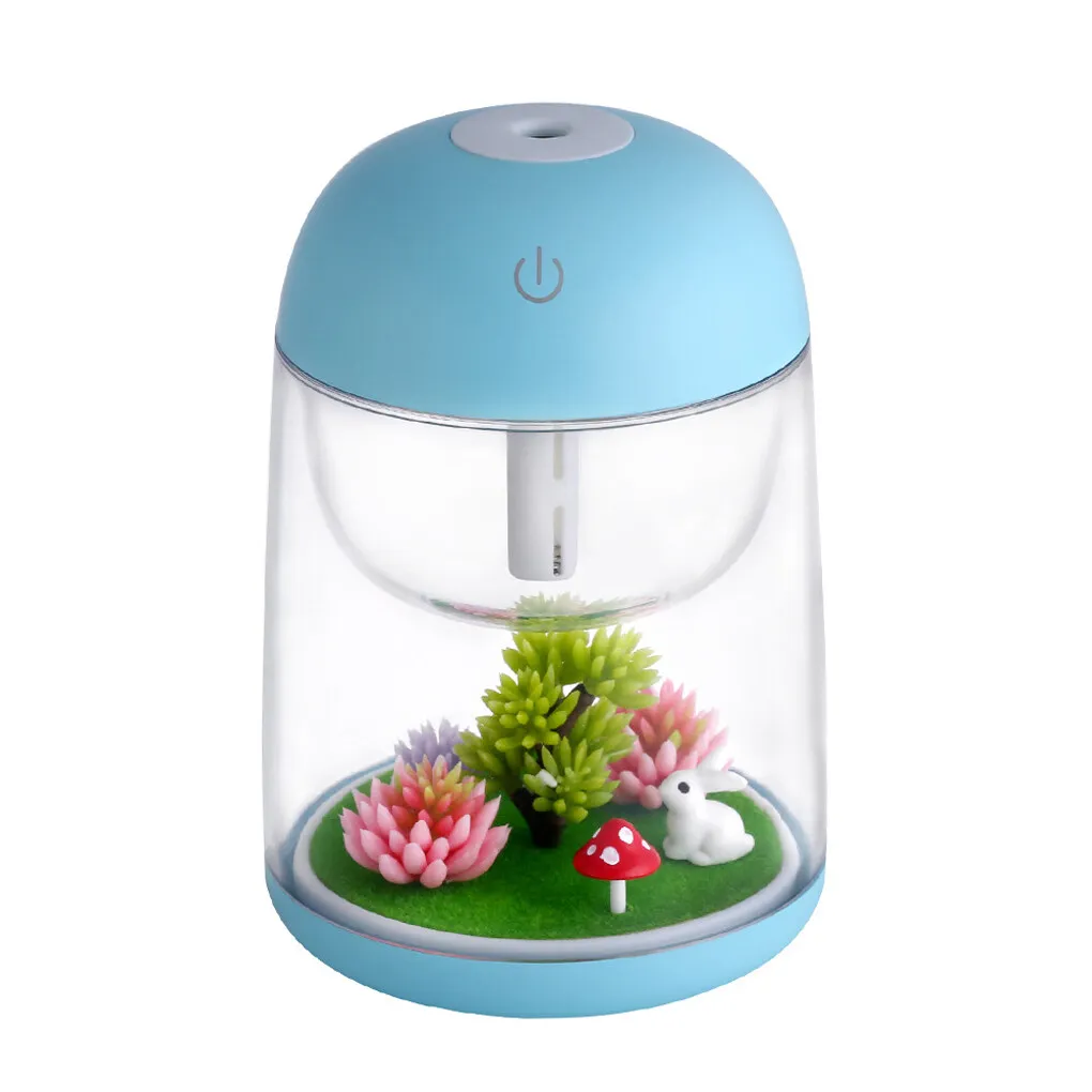 

Colorful Lights In Air Diffuser Automatic Power-Off Protection Cute Landscape Appearance Humidifier