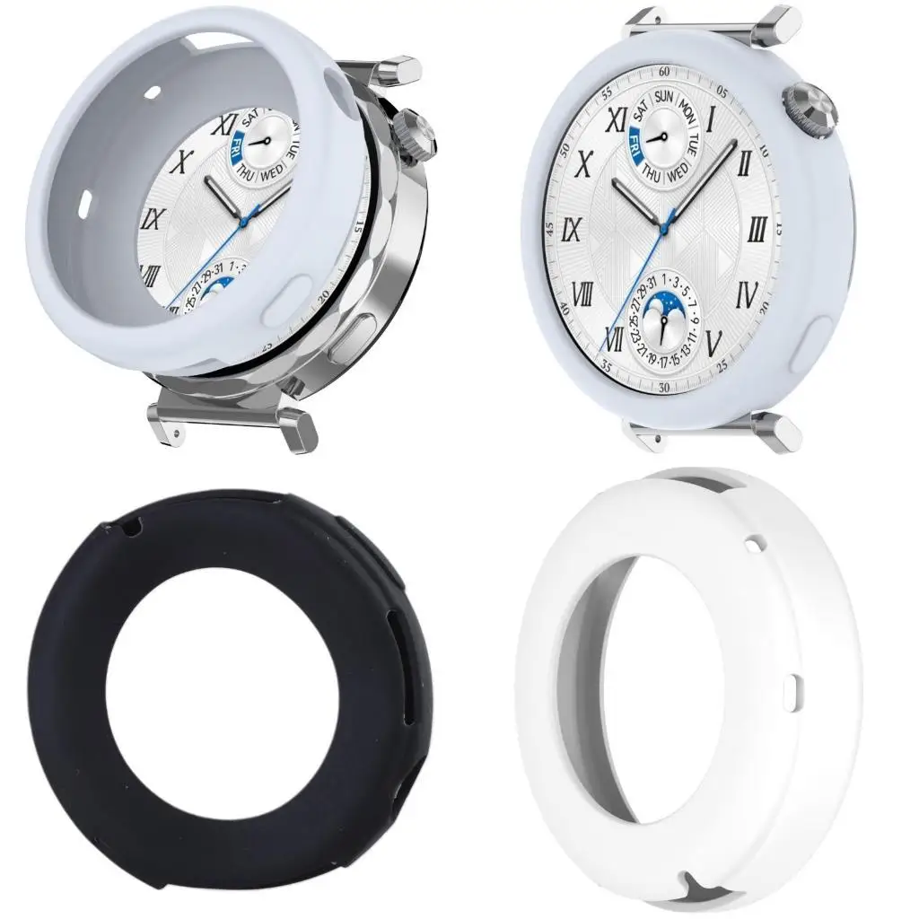 

652F 42MM Soft Silicone Watch Cover Anti dusts Shockproof Designs Flexible Silicone Case Watch Accessories for GT5 42MM