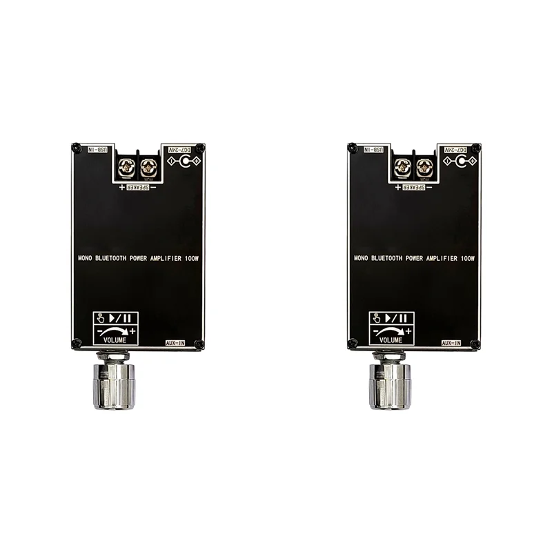 

A69Z 2X ZK-1001B Модуль усилителя мощности звука Mono BT 100 Вт TWS True Wireless