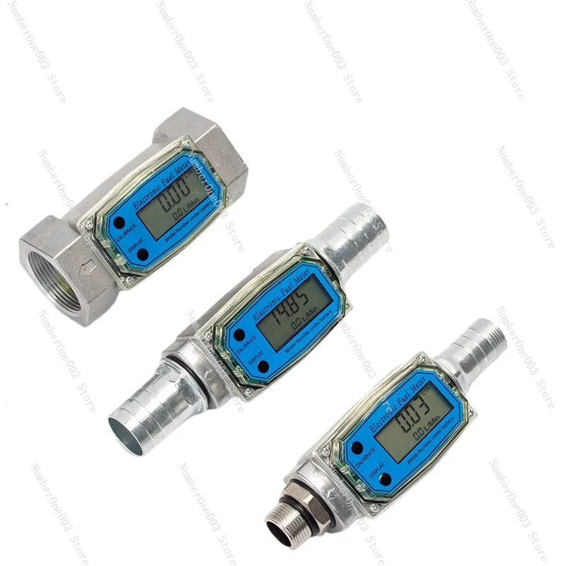 

Digital Electronic Flow Meter K24 Methanol Diesel Water Electronic Liquid Turbine Meter Flow Device