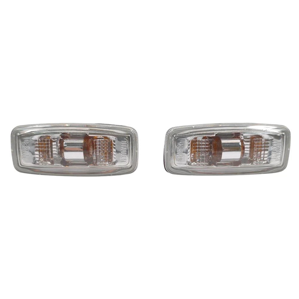 2Pcs Front Fender Side Marker Indicator Lights For Nissan Patrol Y61 GU 2004-2016 For Infiniti M35/M45(Y50 series) 2005-2007