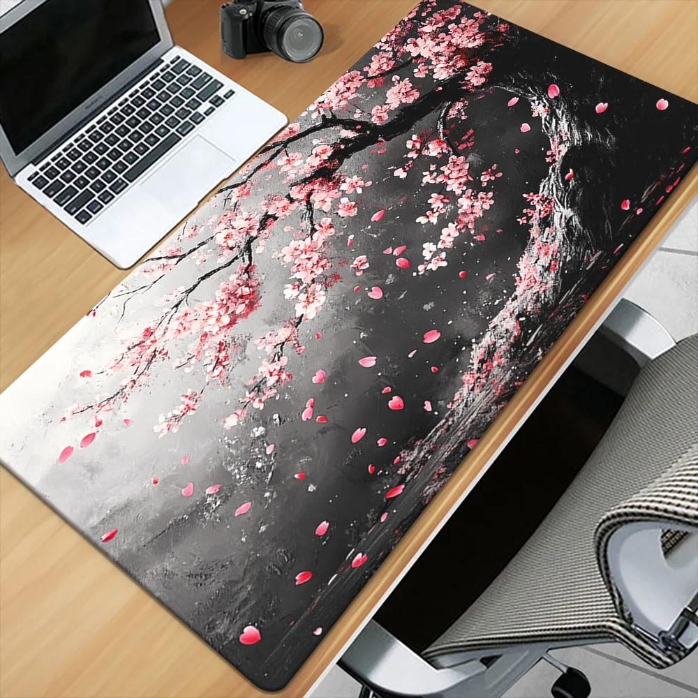 

Cherry Tree XXL Desk Pad Mousepad Non-Slip Rubber desk mat for Gaming and Office Keyboard Gaming Mouse Mats desk accessories