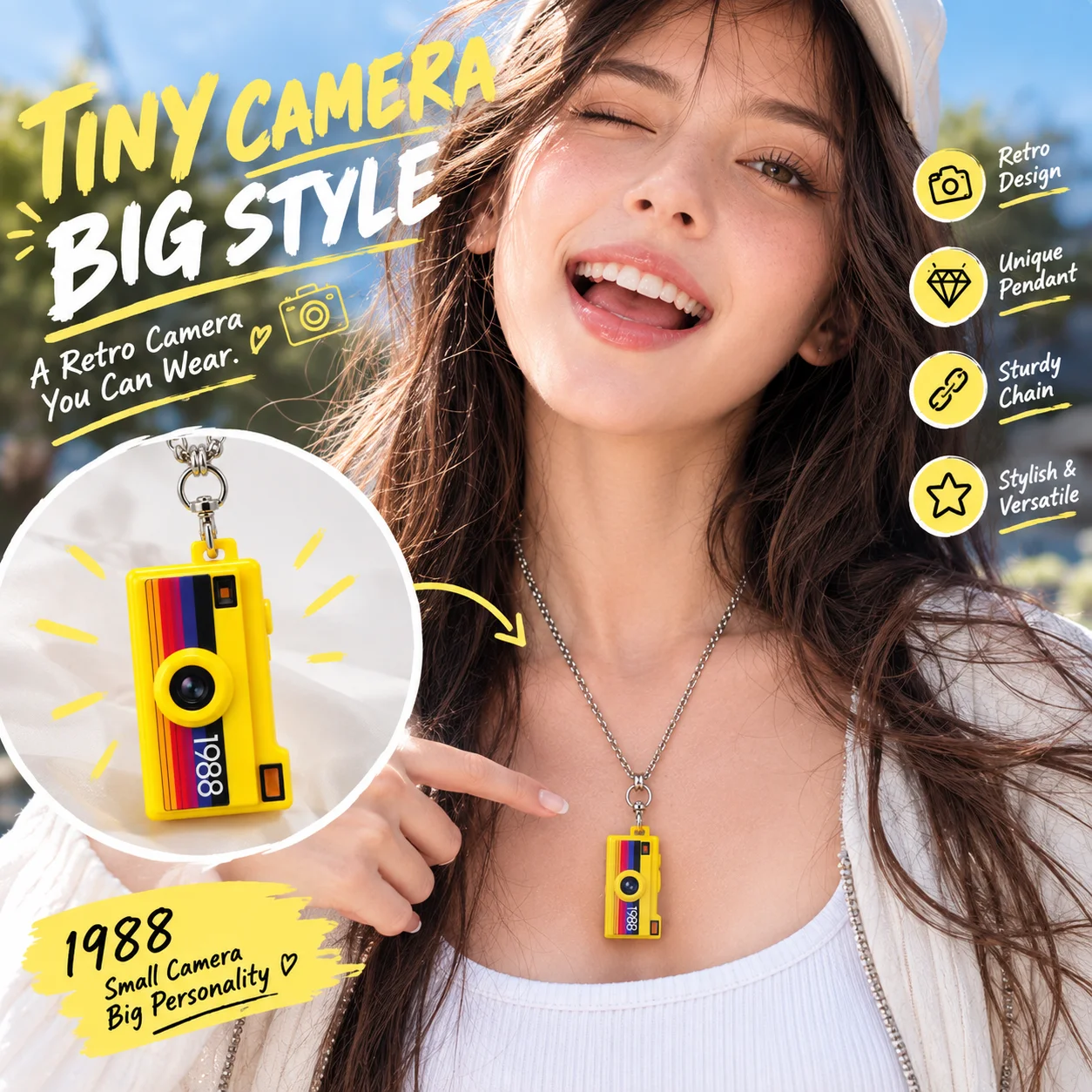 I Tech Accessories - Kalung Teknologi Mode dengan Layar Sentuh