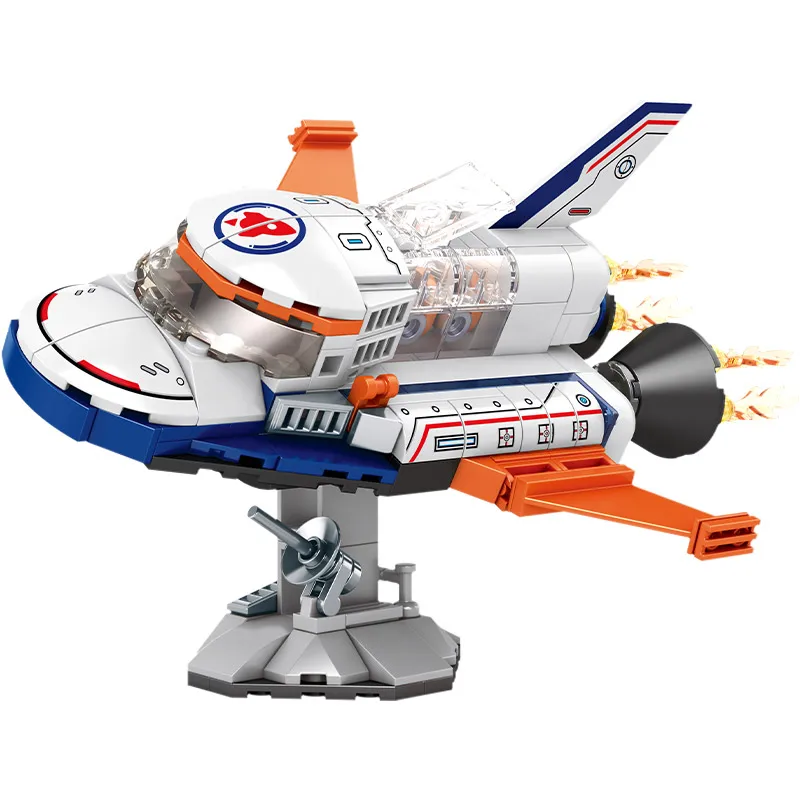 طائرات سلسلة الفضاء، مجموعة مكعبات بناء الفضاء، رائد الفضاء، مجموعة ألعاب الأطفال، هدية