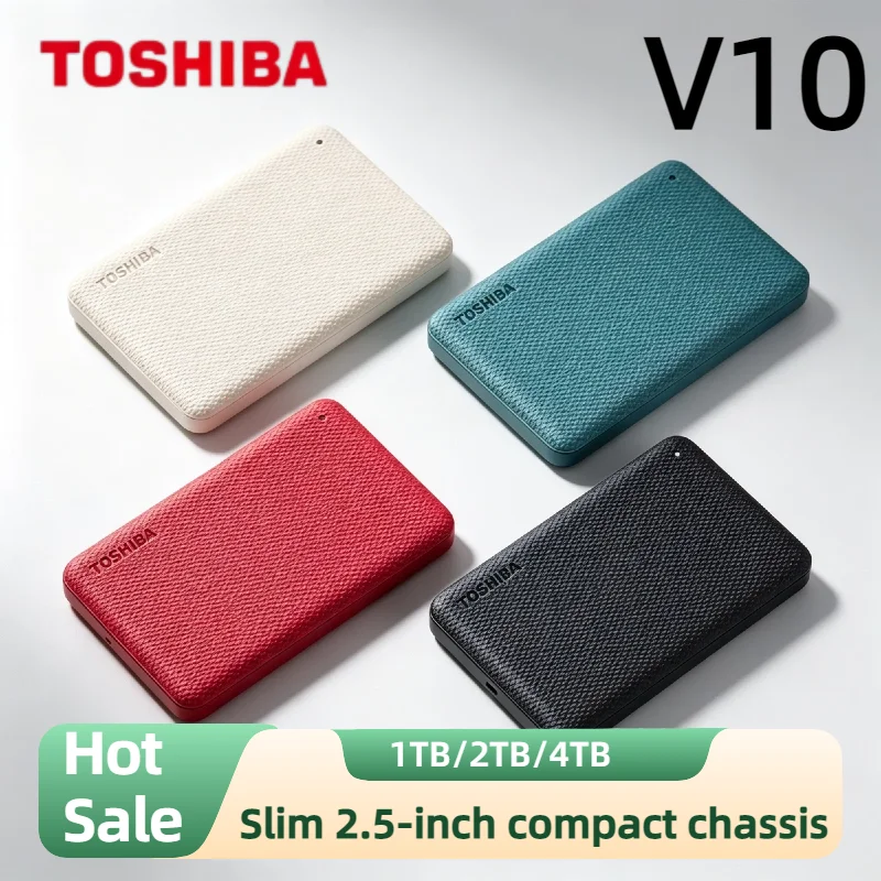 Toshiba Canvio Advanced V10 2.5 Inch 1TB 2TB 4TB USB 3.0 Portable External Hard Drive Mobile Disk for PC Laptop Pro