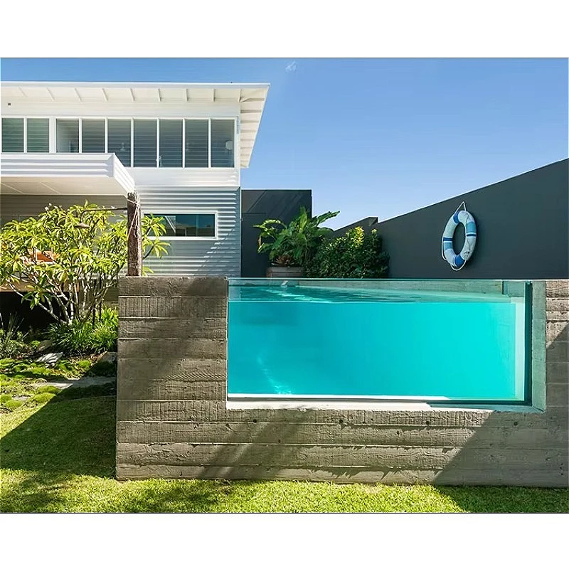 Permanent Backyard Container Pool Simple Installation Customized Length for Long Term Use and Family Recreation high quality