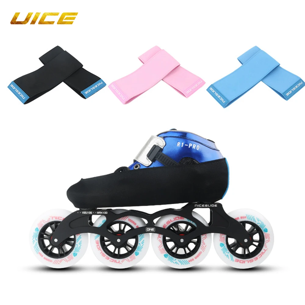 

Ice Figure Speed Skating Shoes Protector Cover Wear-resistant Thicken Double layer Elastic For Inline Boot Scratchproof