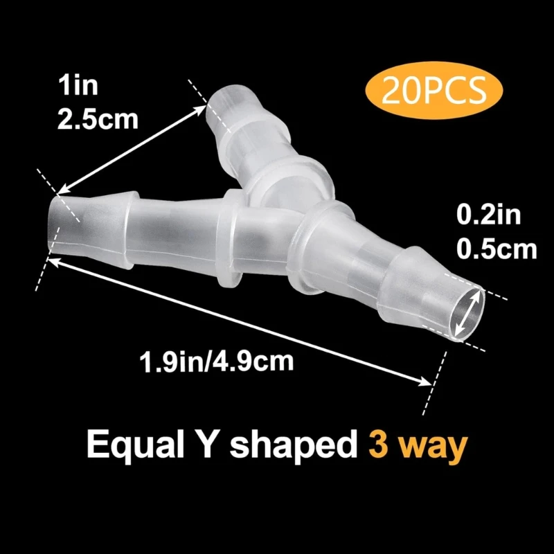 ثلاثة طريقة اتصال خرطوم بارب المناسب استنزاف مفاصل توصيل الانابيب حوض السمك خزان استنزاف محول تركيب السباكة سهلة التركيب M4YD #6