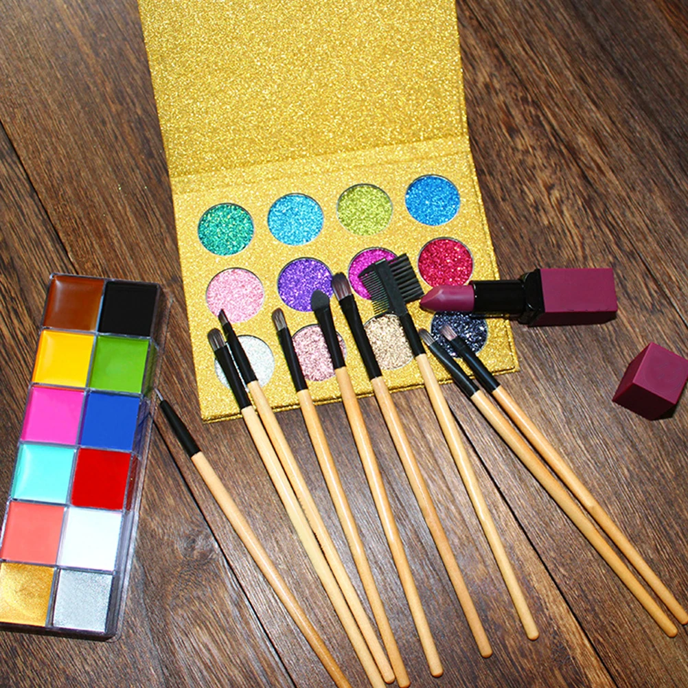 

24 Pcs Makeup Brush Sets Portable Brushes Powder for Woman Dropshipping Professional Wooden