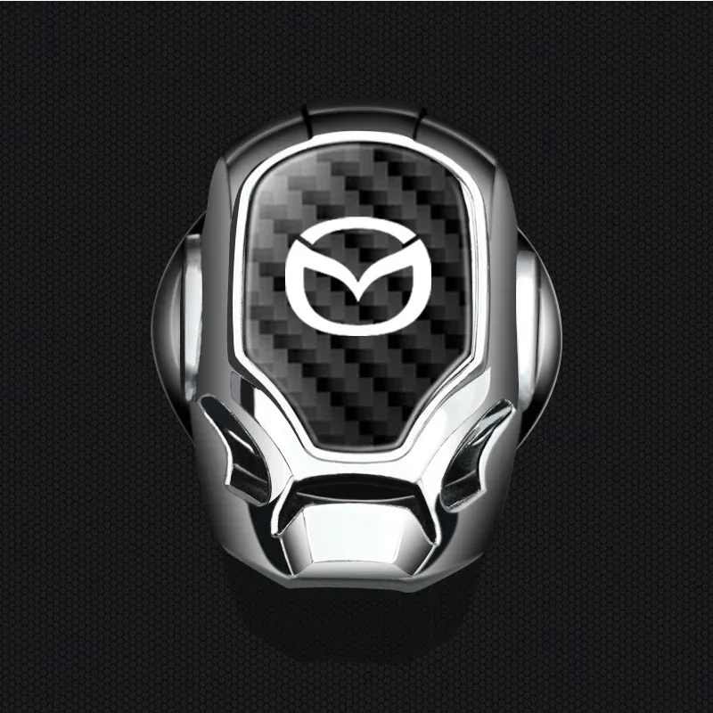 Car One-click Start Button Cover Crystal Diamond Decoration Sticker For Mazda 2 3 6 8 CX4 CX-5 CX-7 CX-9 CX-3 Atenza Accessories