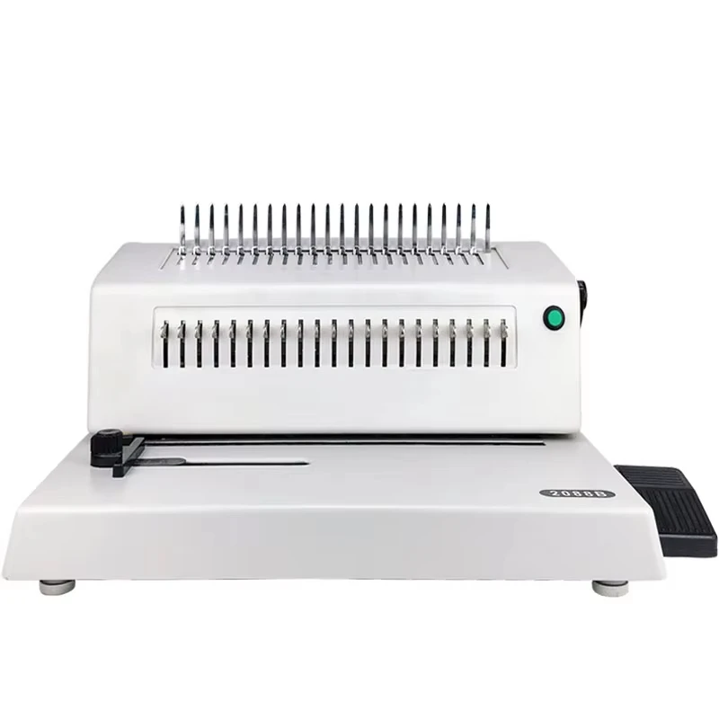 WD-2088B A4 Size High Quality Desktop 21 Holes Electric Comb Binding Machines for Office