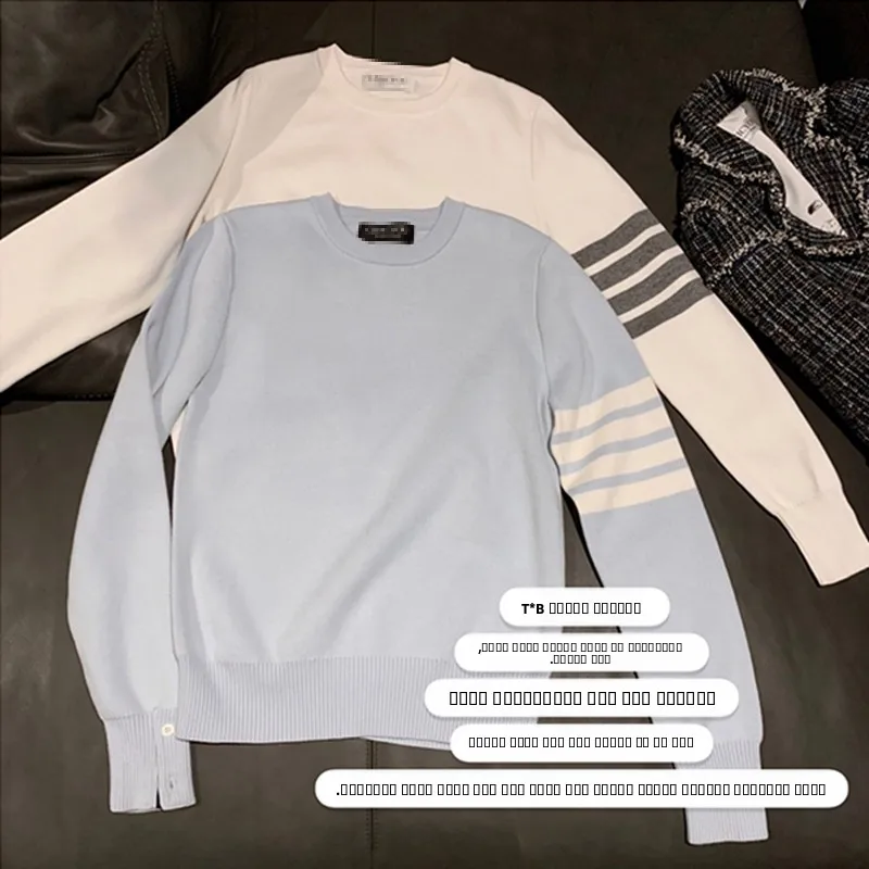 

Мягкий вязаный свитер с круглым вырезом и длинными рукавами для ленивых студенток, универсальный, облегающий, осенний, модный