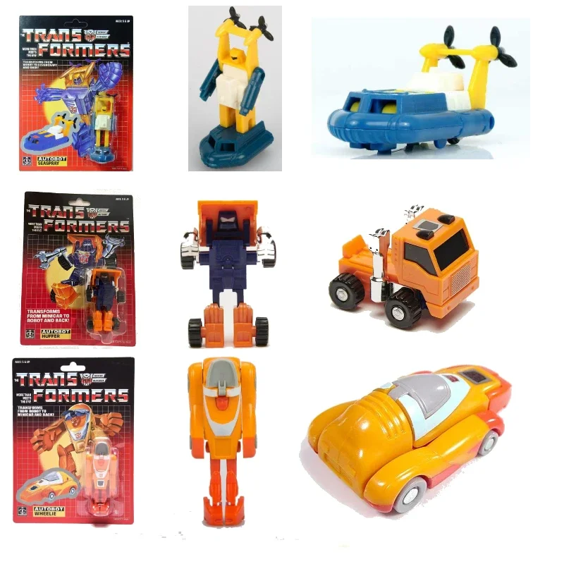 New Original Brand Transformer Robot Toy G1 Series ko Seaspray Bumblebee Cliffjumper Swerve Prime Figure Anime Model Doll Gifts - view 4