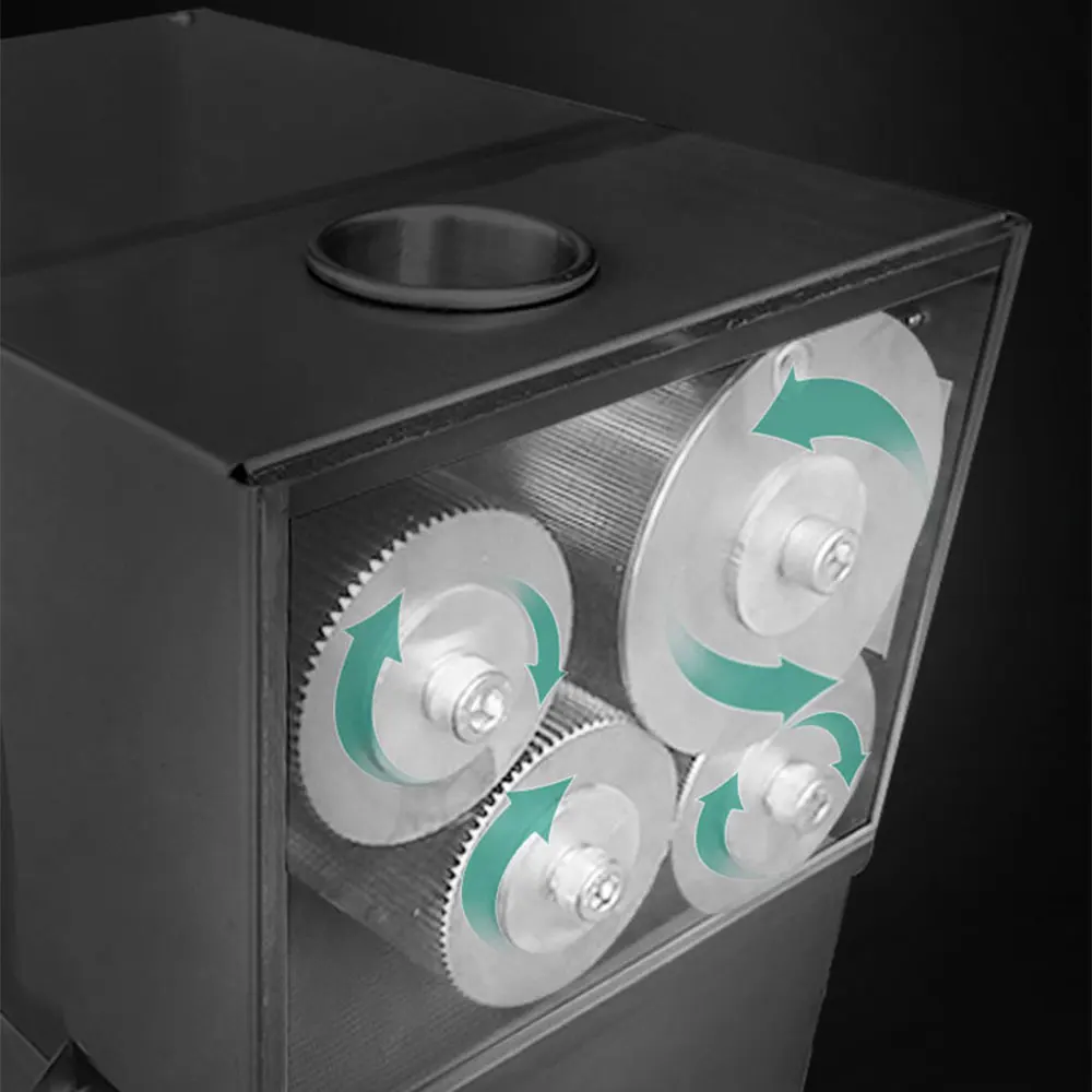 Elektrische Suikerriet Juicer Machine Grote Vier Rollen Commerciële Elektrische Suikerriet Juicer Suikerriet Persapparatuur