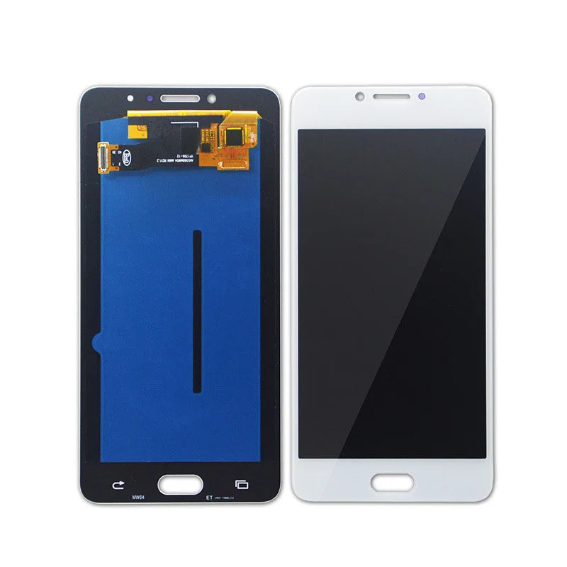 5Pcs New For Galaxy C7Pro LCD C7010 Screen Assembly C7018 display inside and outside screen