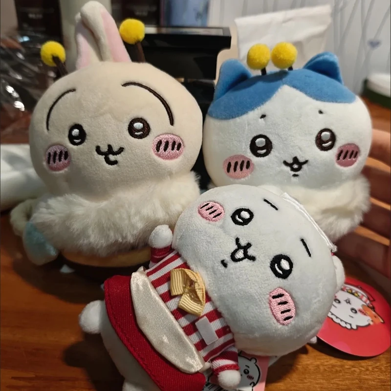 

Оригинальная плюшевая кукла Kawaii Chiikawa Cartoon Spring Bee 2026 года, серия Usagi Hachiware Floral, коллекционная, милая, аниме-подарок для фанатов