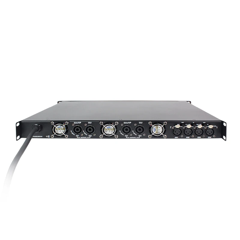 K4-800 4 canais x 800 watts 1u amplificador profissional de palco digital portátil classe D