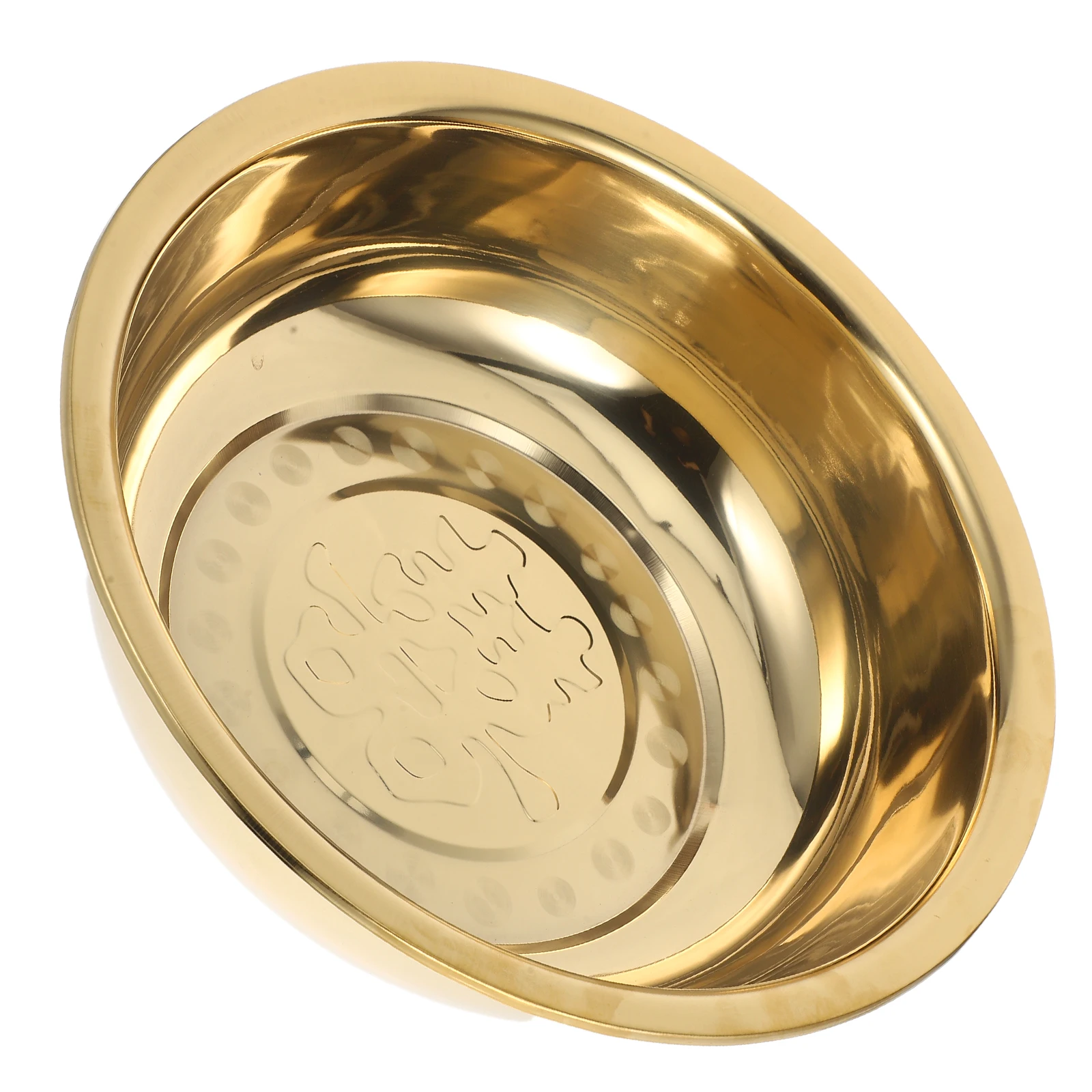 

Thickened Stainless Stainless Steel Bowl Basin Bucket for Cleaning Vegetable Foot Tub Soaking Kitchen Sink Drain Bowl