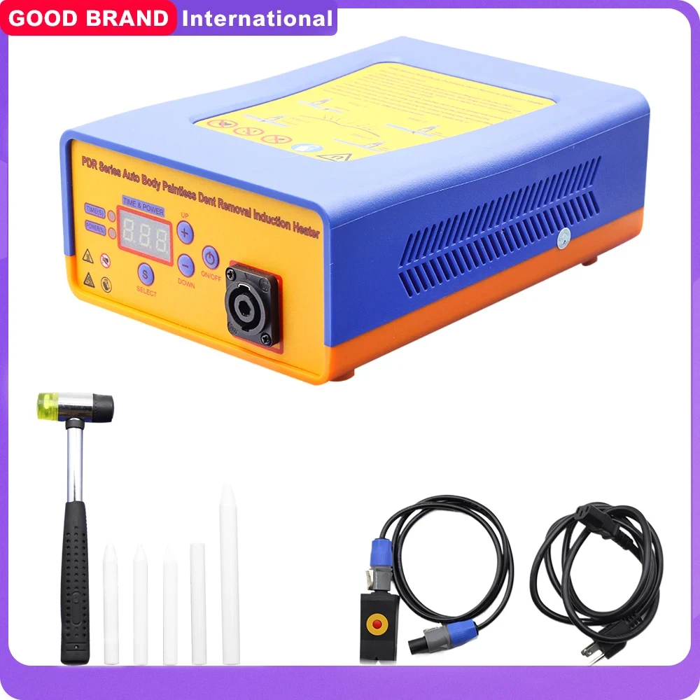 

PDR Series Auto Body Dent Removal Induction Heater Car Metal Plate Dent Removal Device Portable Paintless Dent Repairing Machine