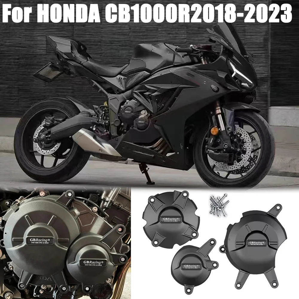 

For HONDA CB1000R CB 1000R 1000 R 2018 2019 2020 2021 2022 2023 Motorcycle Engine Cover Protection Case GB Racing Protector Set