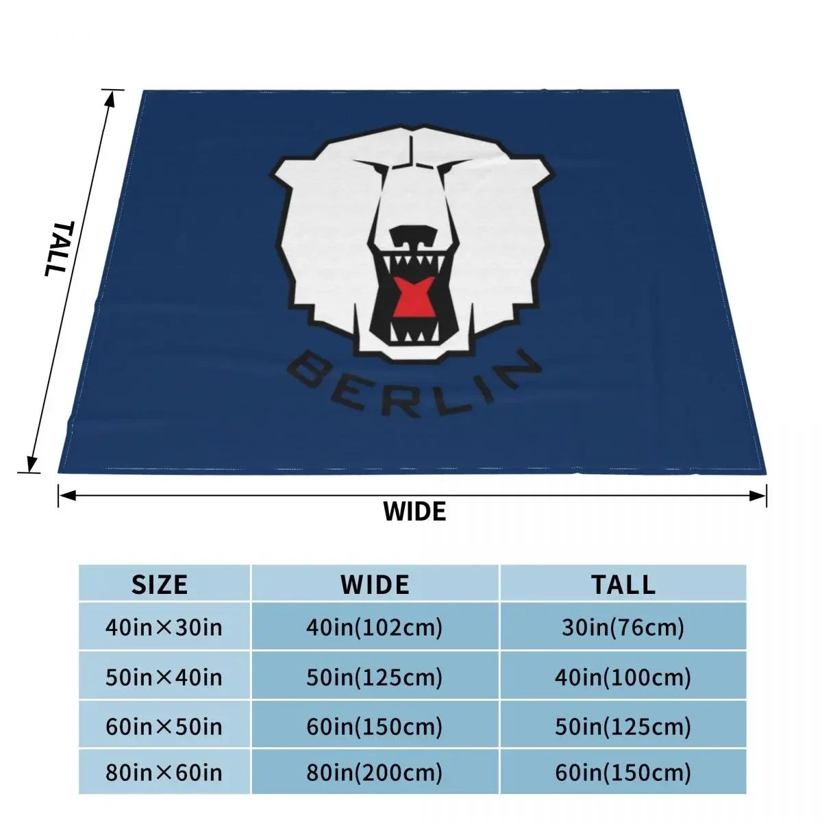 Eisb?ren Berlin 003366 logo Throw Blanket funny gift Luxury Blankets