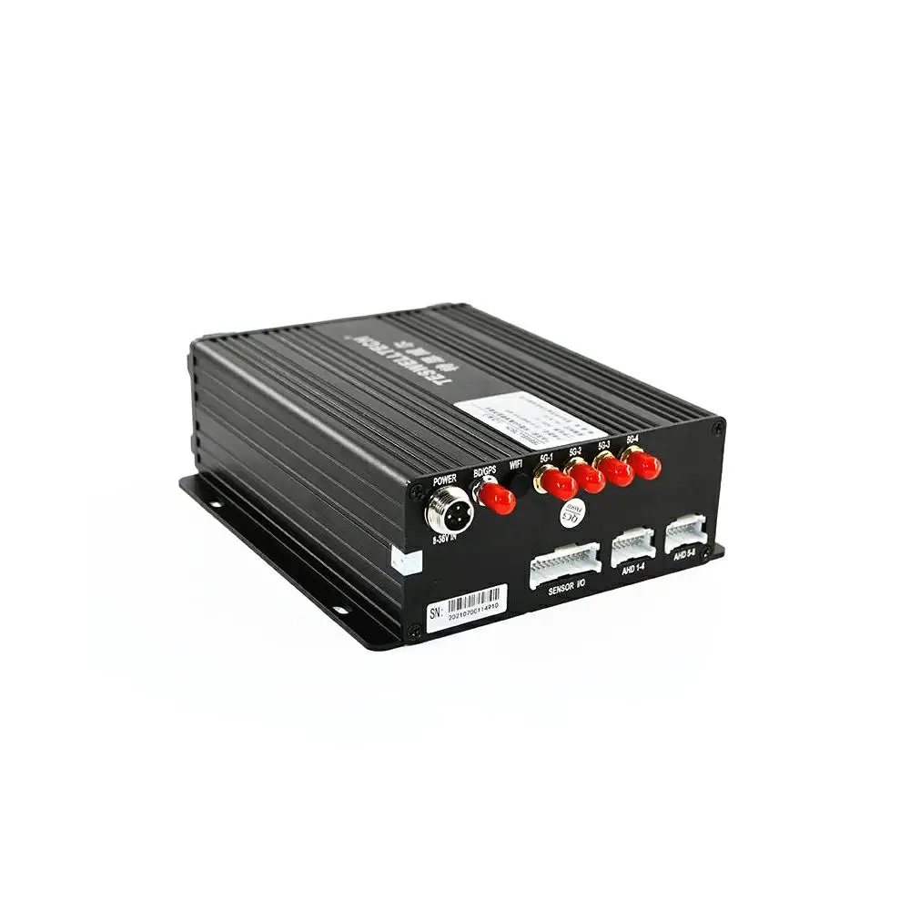 8-channel Mobile Car Nvr 4ch Ipc Input 4g Gps Adas Dms Bsd Video Recorder For Bus With Black Box Features