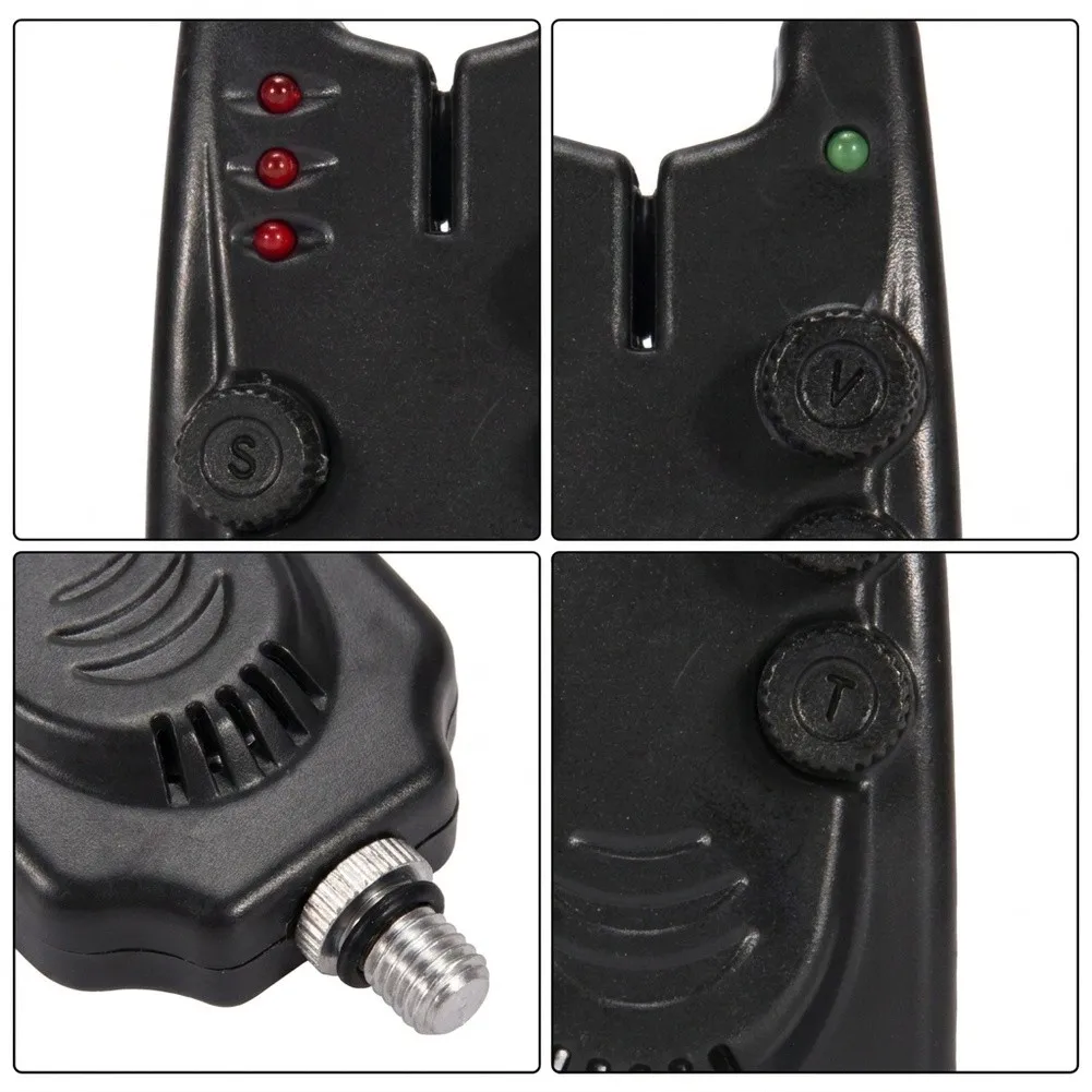 Approx. 11*5cm Fish Bite Detectors Bite Detection System Advanced Technology Easy Installation Multiple Rod Monitoring