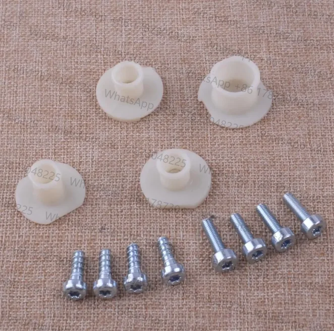 LETAOSK High Quality Anti Vibe AV Annular Buffer Mount Set Cap Plug with Screws fit for 066 MS660 MS650 Chainsaw