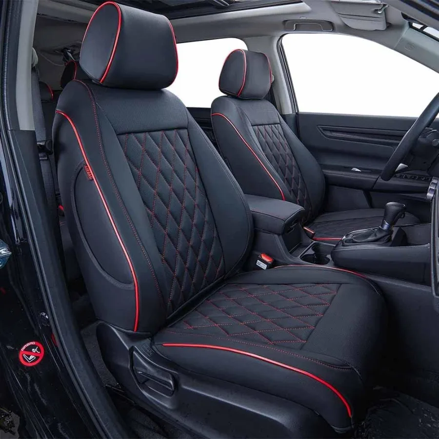 

CRV Seat Covers Custom Fit for Honda CRV 2023 2024 2025 2026 Leather Car Seat Cover Full Set for Trucks SUVWaterproof Car Seat