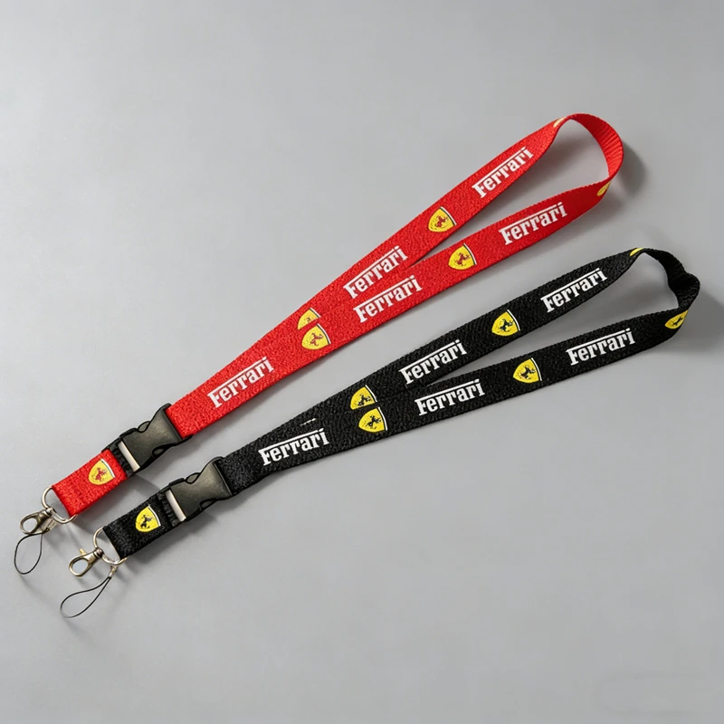 Correas para el cuello a la moda, cordón para llaves, tarjeta de identificación, cuerda colgante para Ferrari 550 Barchetta Pininfarina 575 GTZ 612 Scaglietti Monza SP1