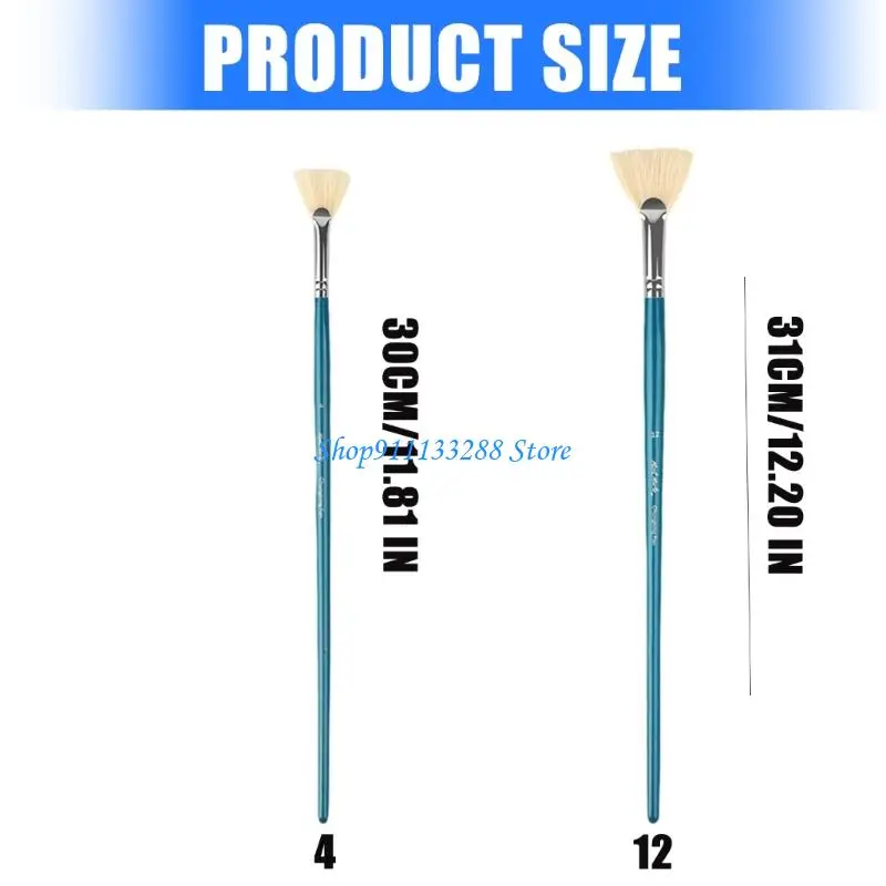 G88D MULTIFUNCTIONAL PIG PIRLITE HAIR PANLETING BRUSH ARTISTS PAINT