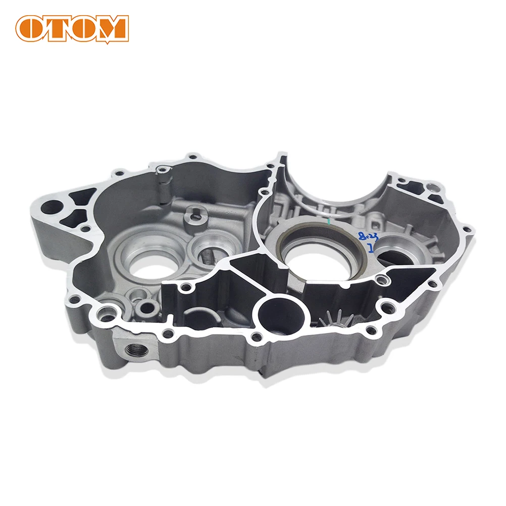 OTOM Motorcycles Engine Cover Left Right Crankcase Crankshaft Parts Middle Box For ZONGSHEN NC250 ZS177MM 250cc KAYO T6 K6 BSE