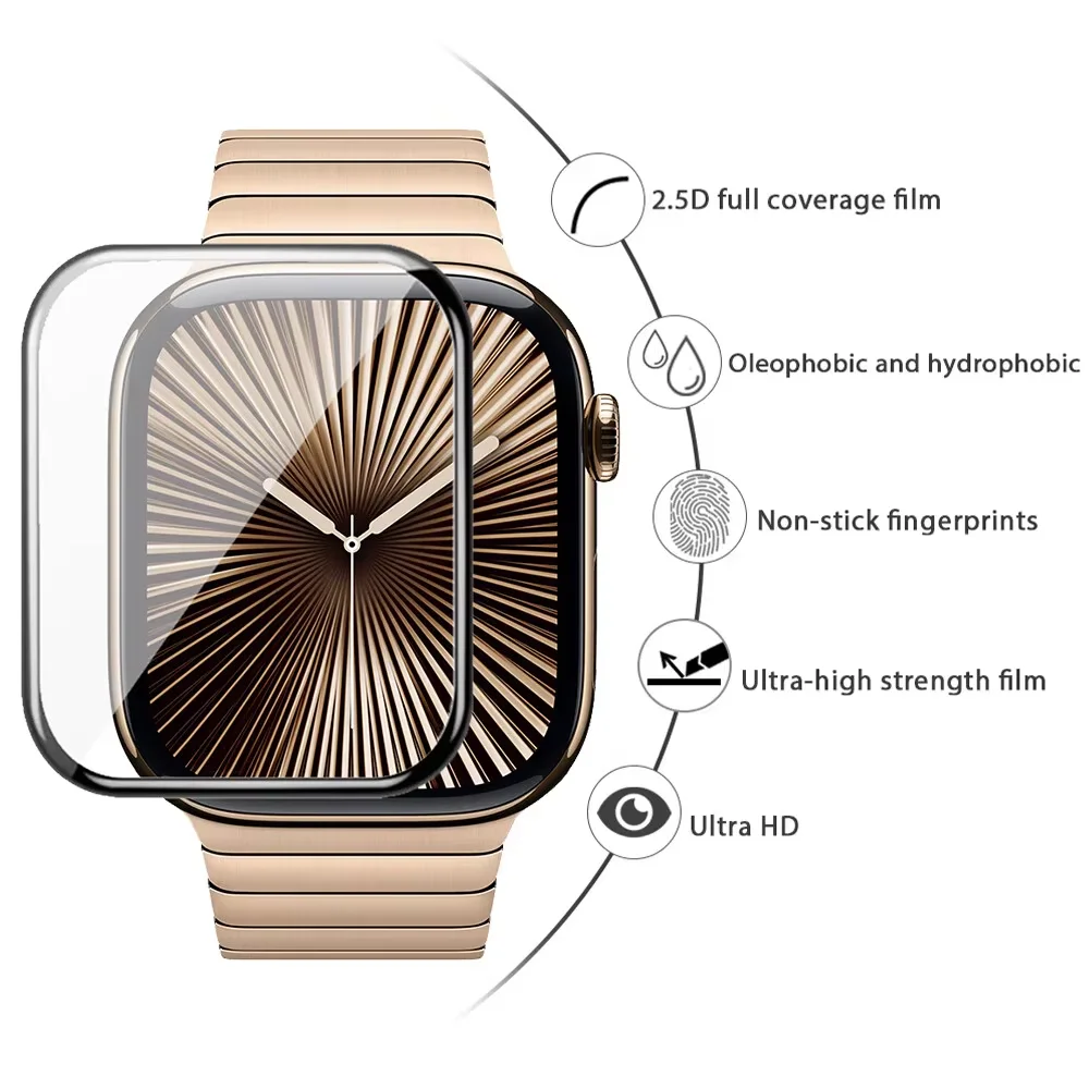 High Definition Protective Film for Apple Watch 10 42mm 46mm Ultra 49mm Series 9 8 7 41mm 45mm 6 5 4 3 SE 44mm 40mm 42mm Film